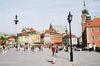 Plac Zamkowy, Monument to Sigismund III Vasa and Royal Castle, Warsaw, Poland