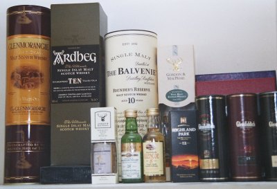 Our Selection of Whisky Currently Available